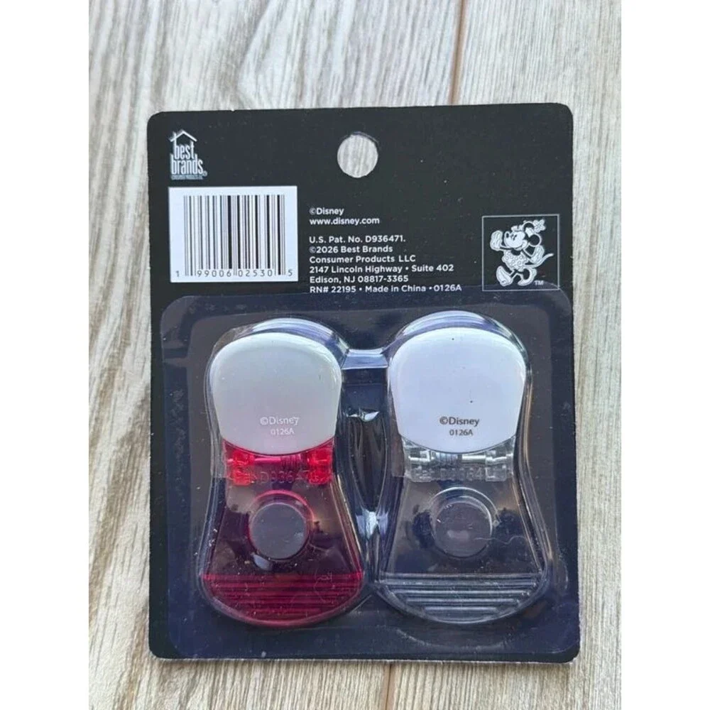 Disney 2 Pack Magnetic Bag Clips